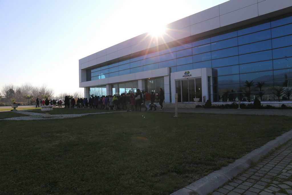 Öğrenciler AKDORUK 'u Gezdi